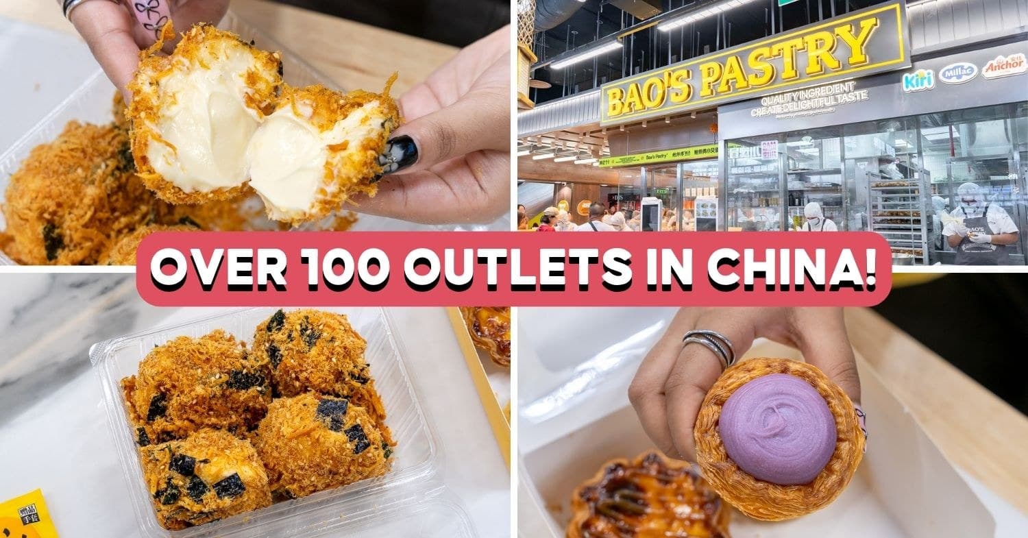 Bao's Pastry FREE Xiaobei Giveaway (8–10 May 2026) — 1st Anniversary, 600 Signature Cakes at Paya Lebar Square